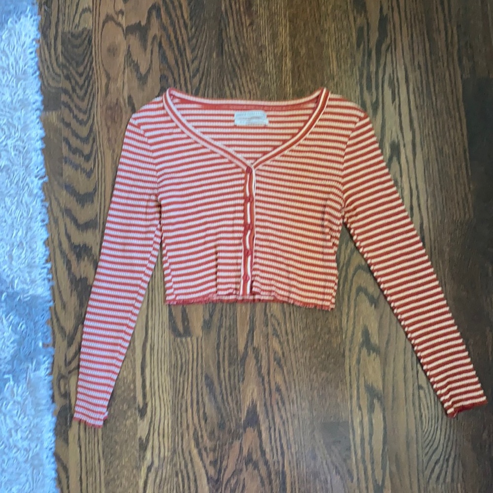 Urban Outfitters striped crop top.  Medium